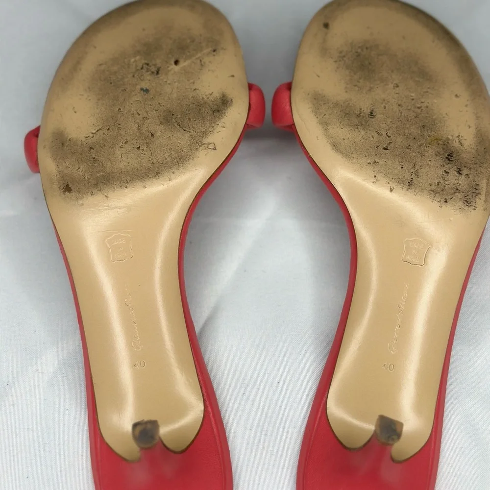 Gianvito Rossi Pink Bijoux Mules 55 - Picture 3 of 3
